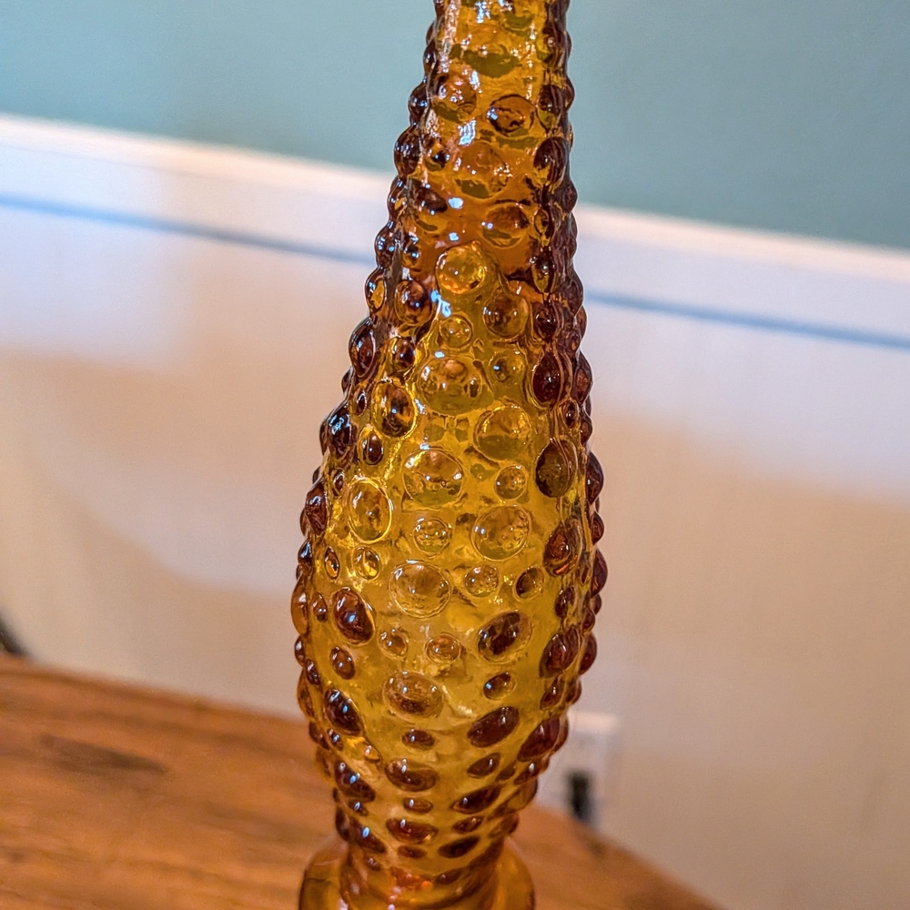 Empoli Decanter Hobnail Stopper - Picture 2 of 7